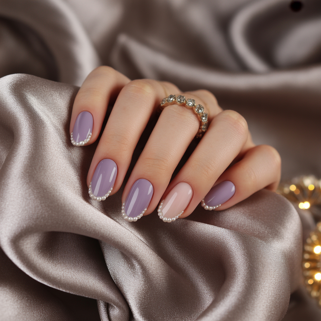 short almond nails