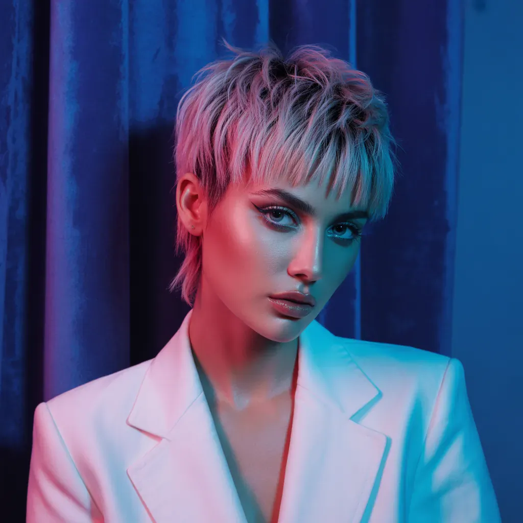 short choppy layered haircuts