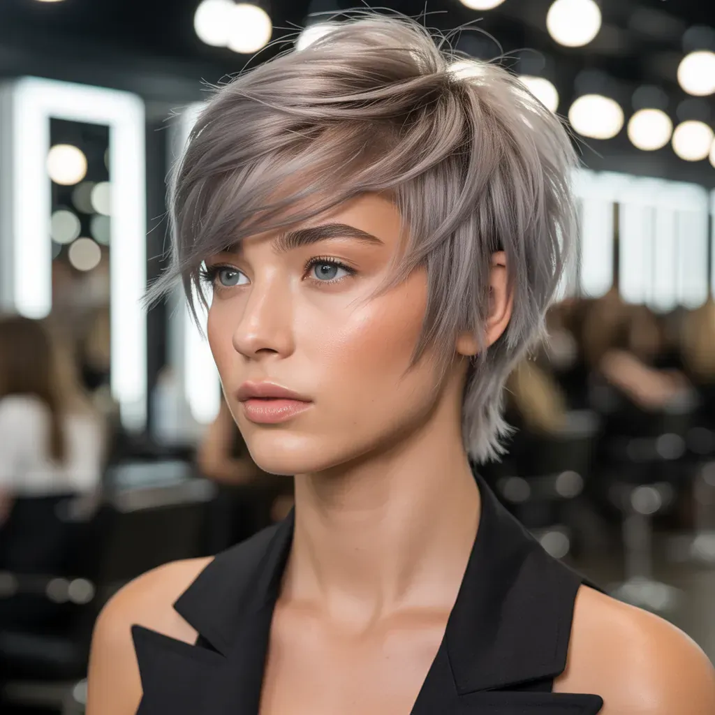 short choppy layered haircuts