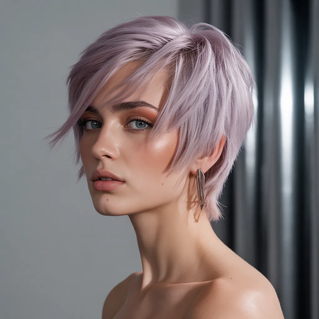 short choppy layered haircuts