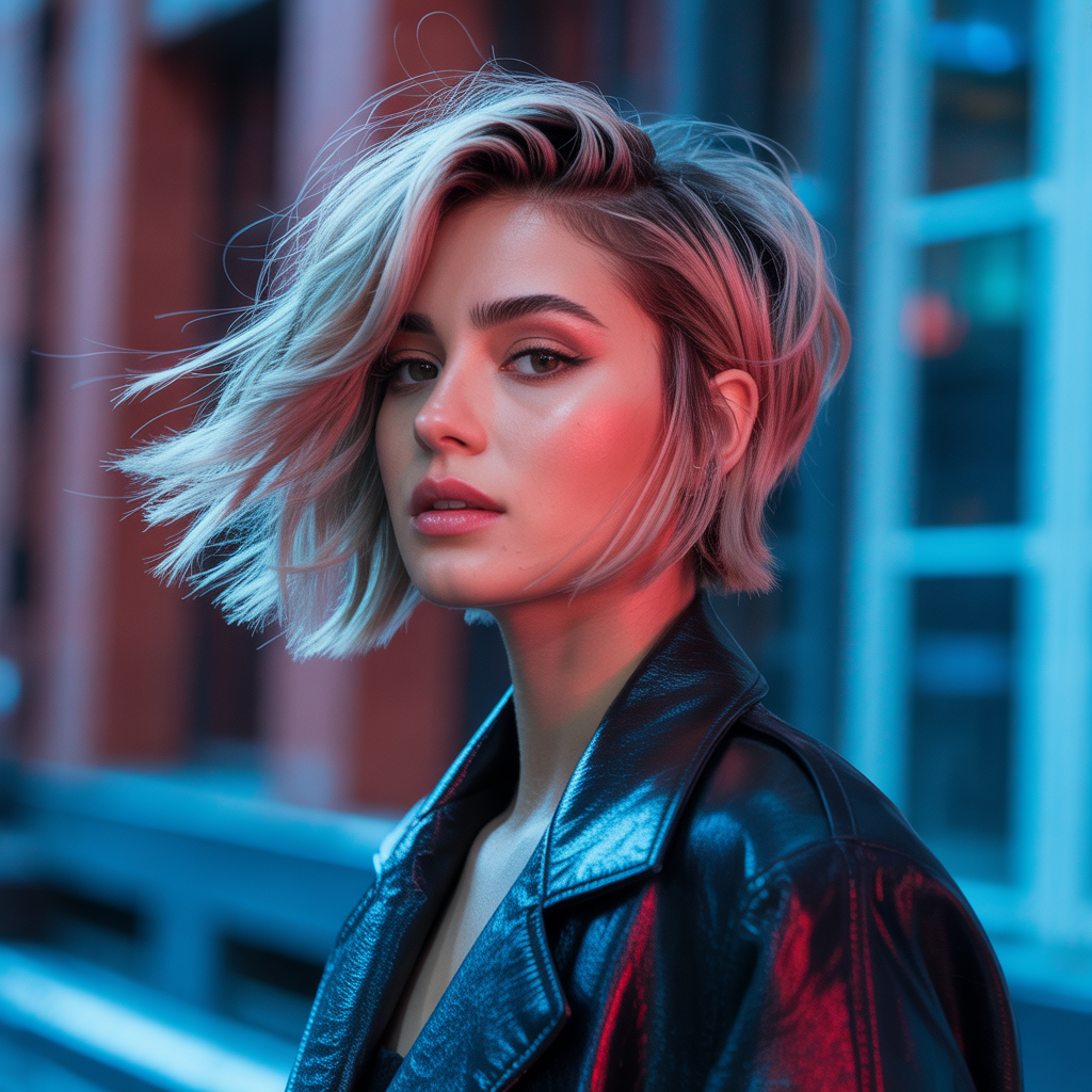 short choppy layered haircuts