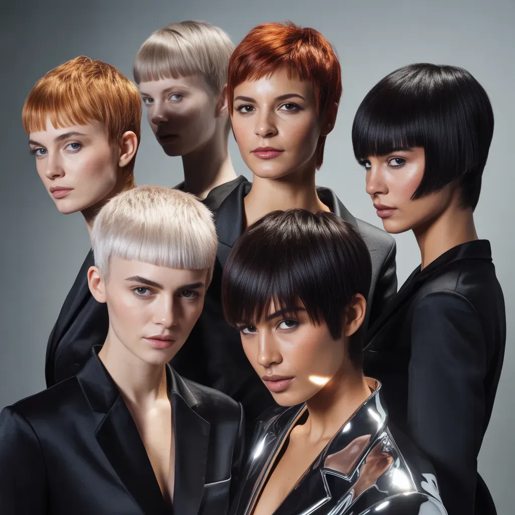 short choppy layered haircuts