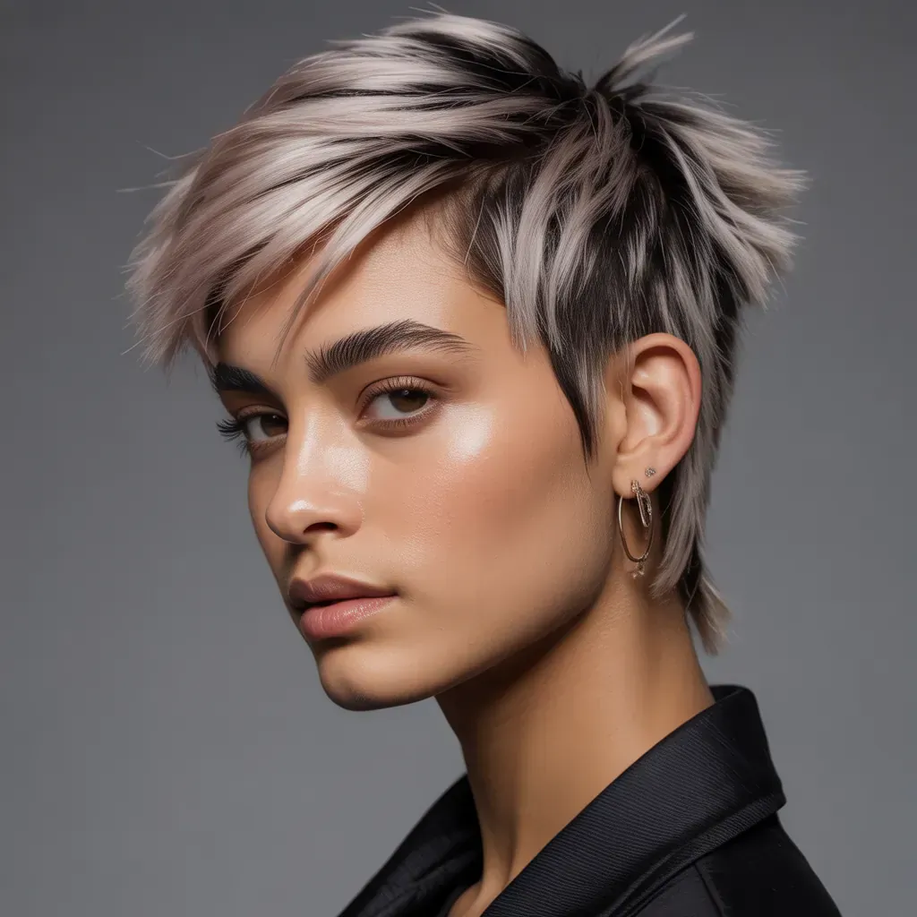 short choppy layered haircuts