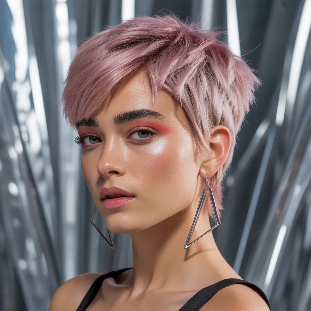 short choppy layered haircuts