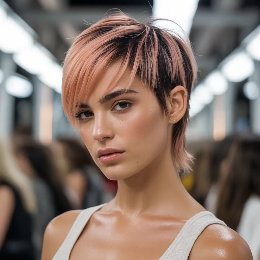 short choppy layered haircuts