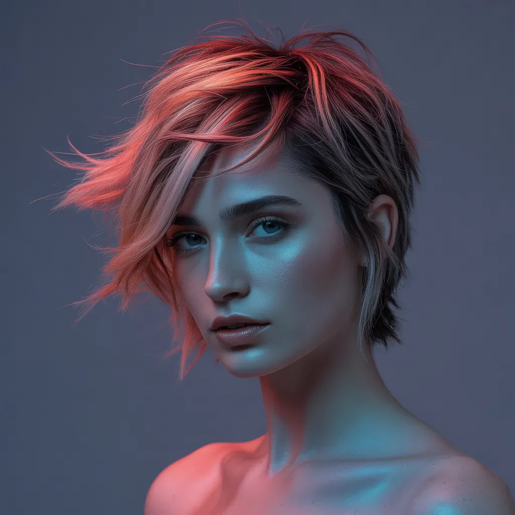 short choppy layered haircuts