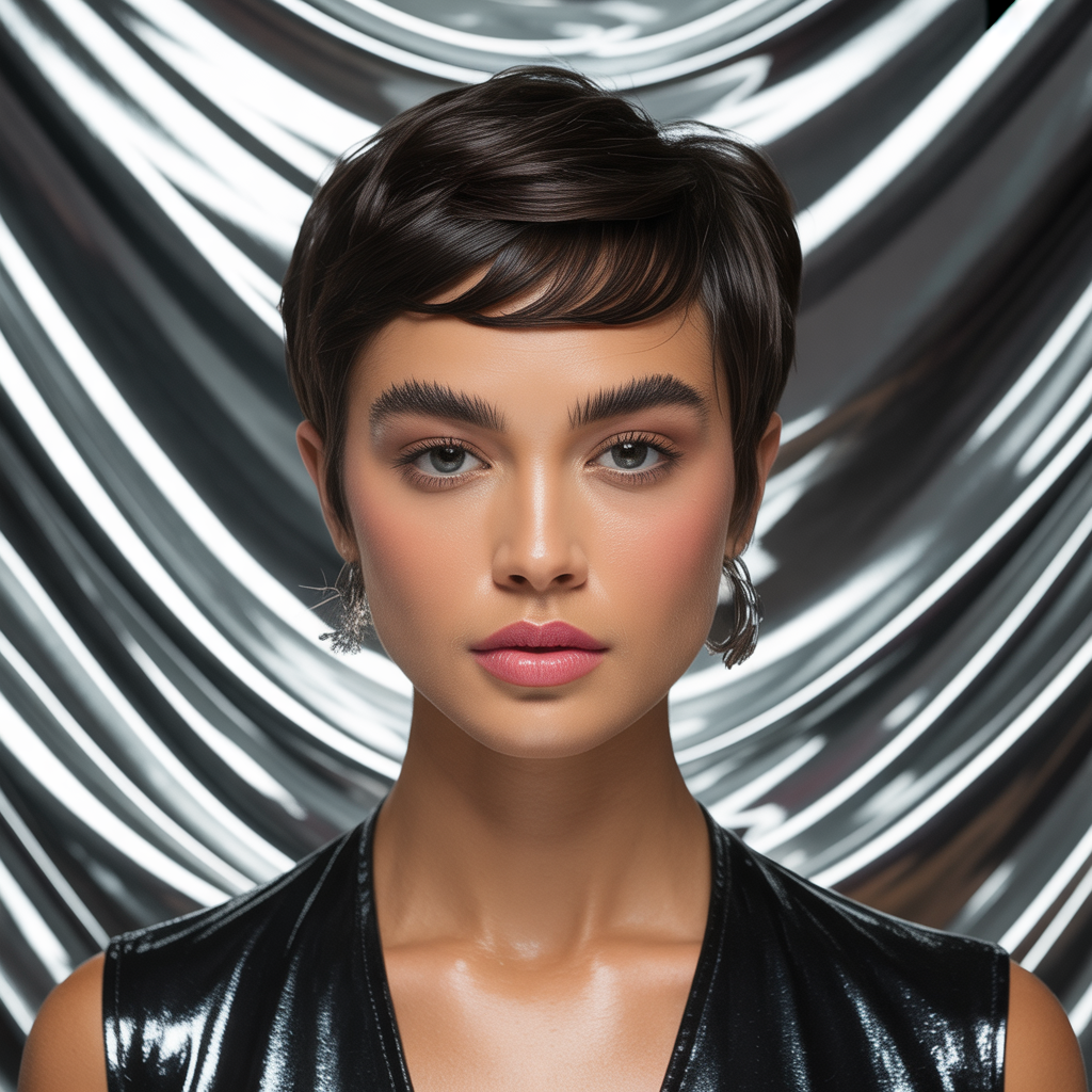 short dark hairstyles