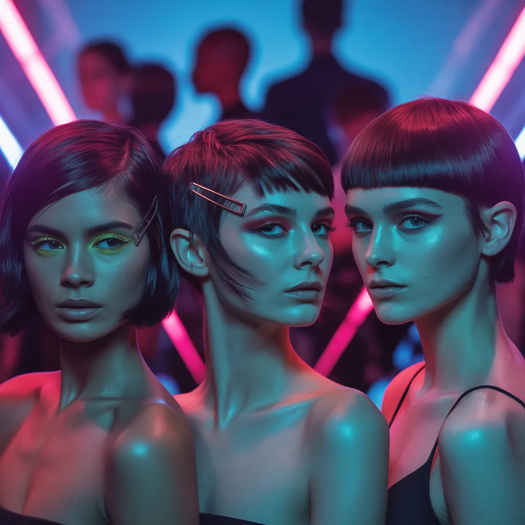 short dark hairstyles