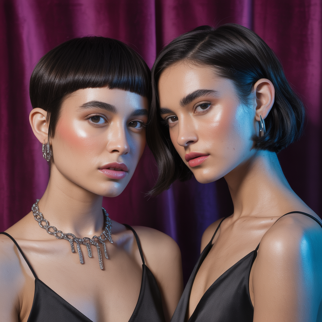 short dark hairstyles