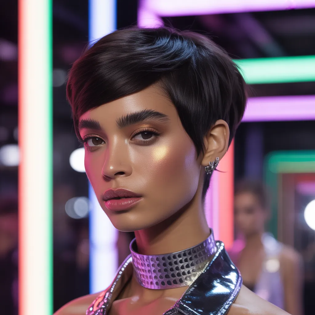 short dark hairstyles