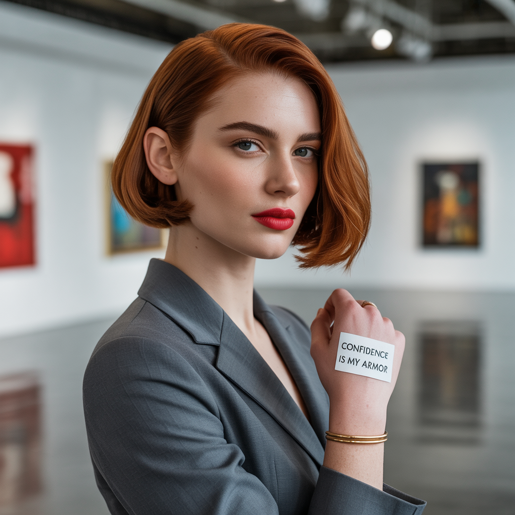 short hairstyle women