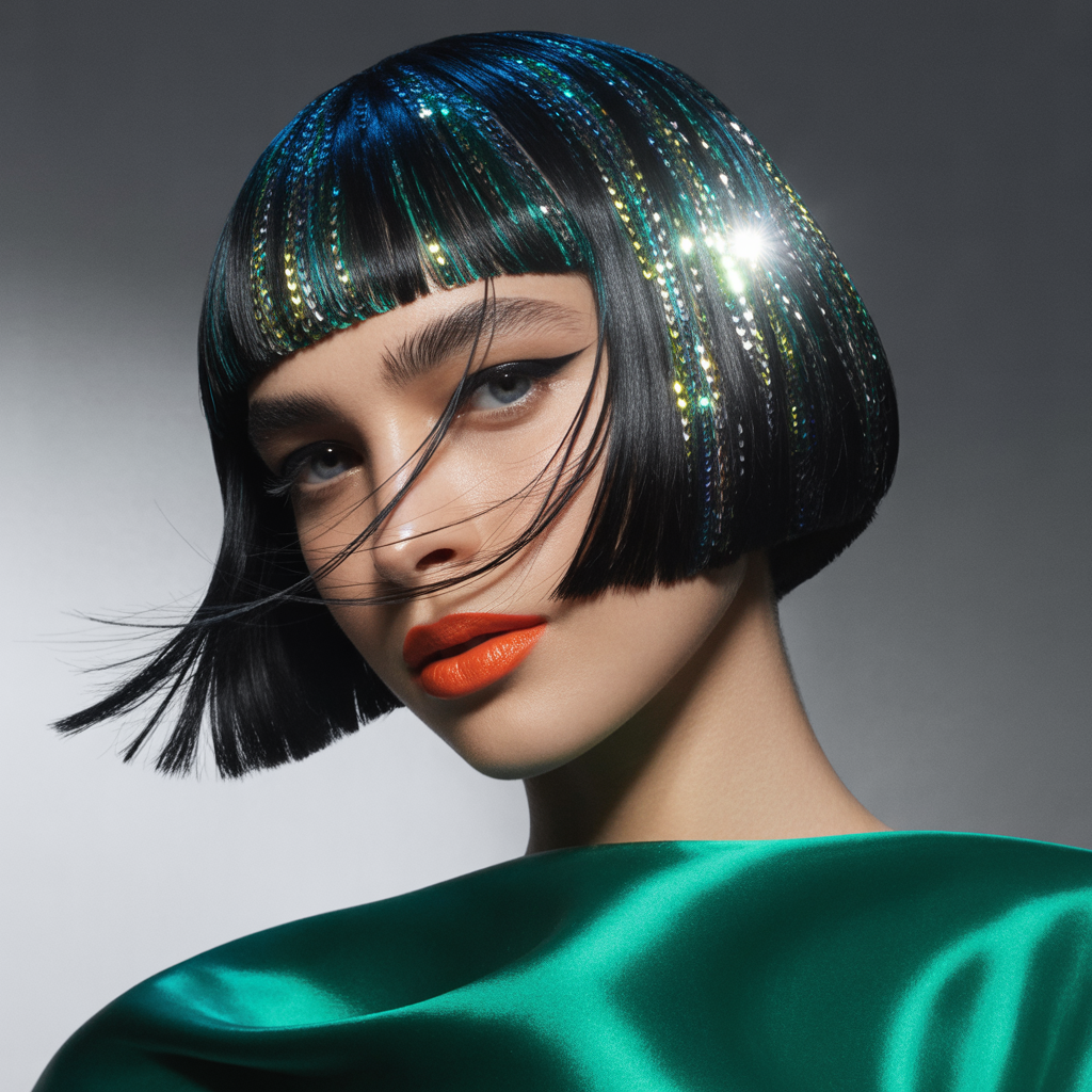 short hairstyle women