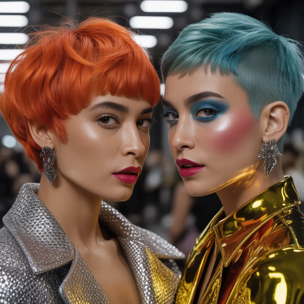 short hairstyle women