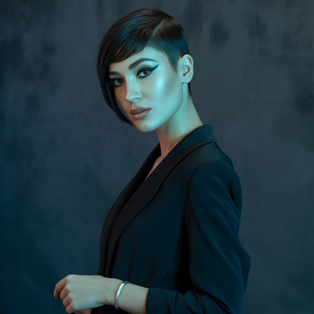 short hairstyles for round faces