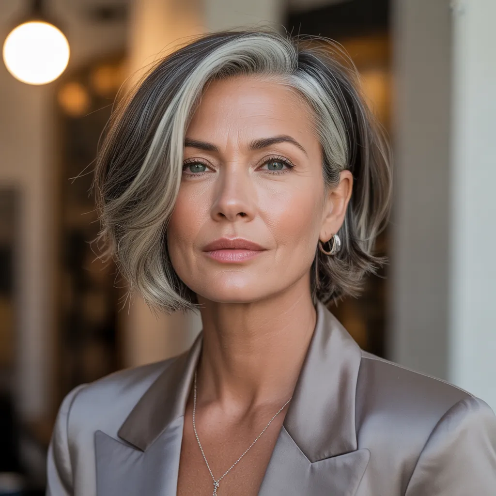 short hairstyles for women over 40