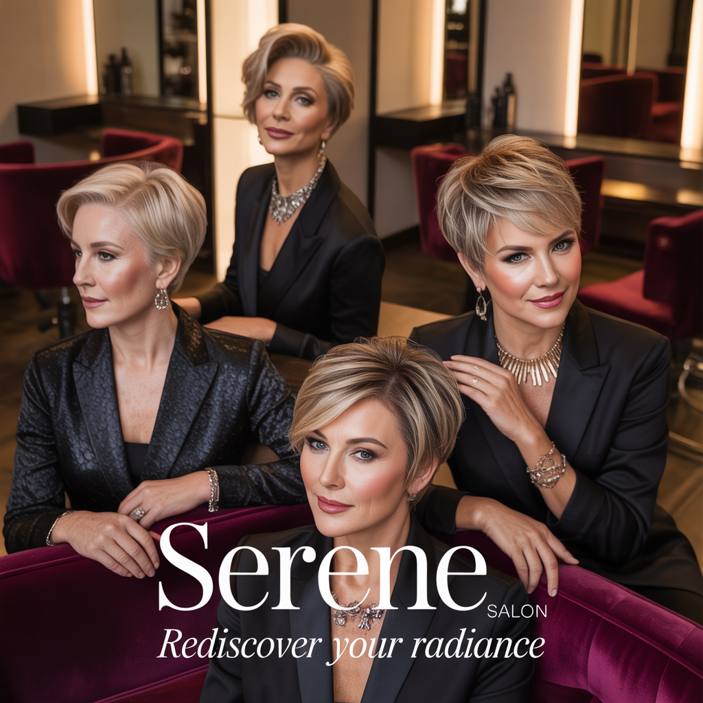 short hairstyles for women over 40