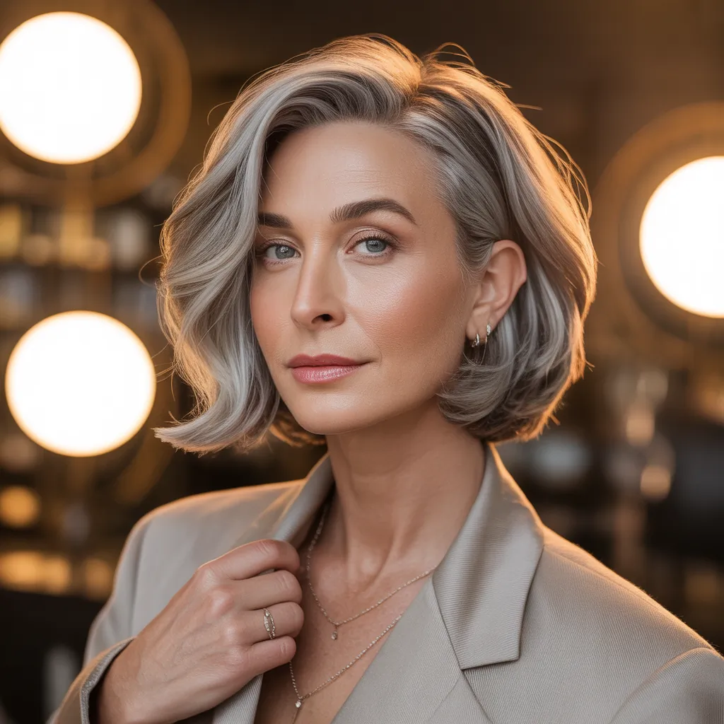 short hairstyles for women over 40