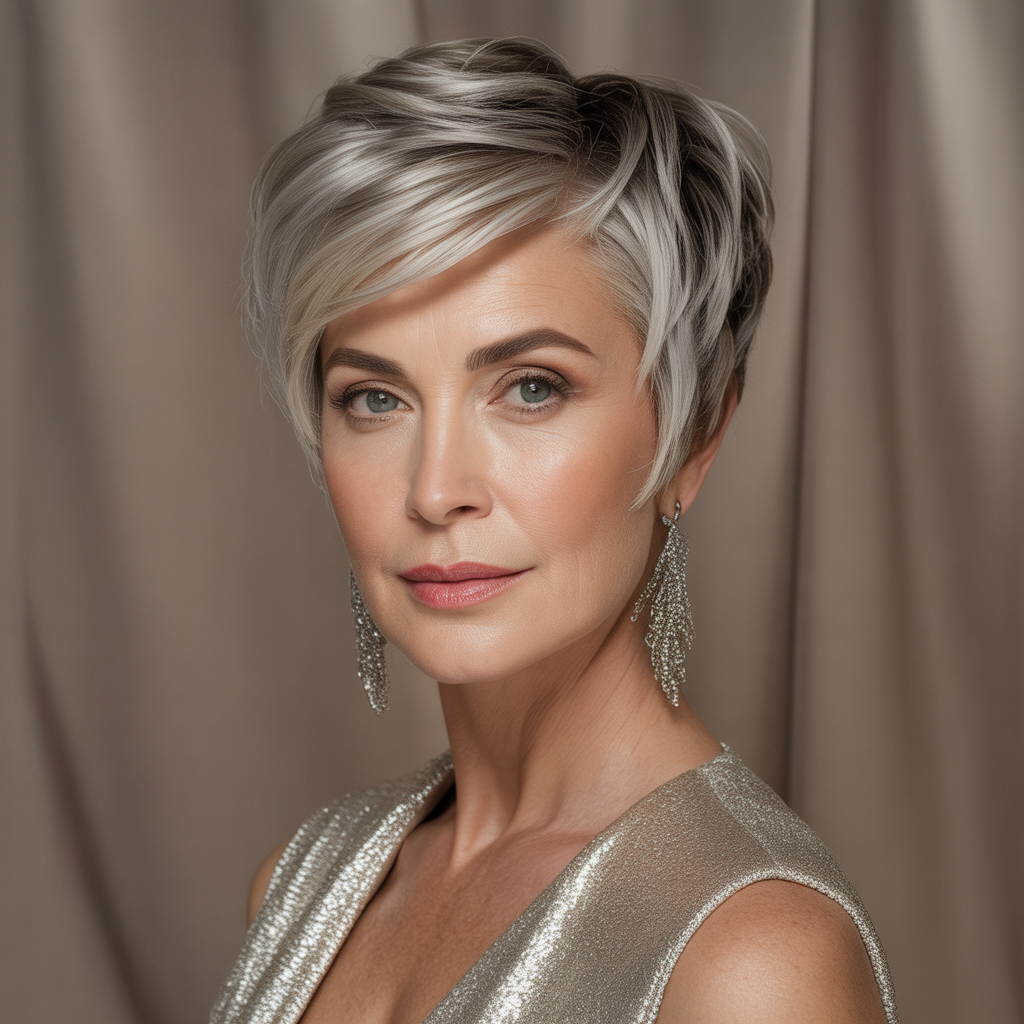 short hairstyles for women over 40