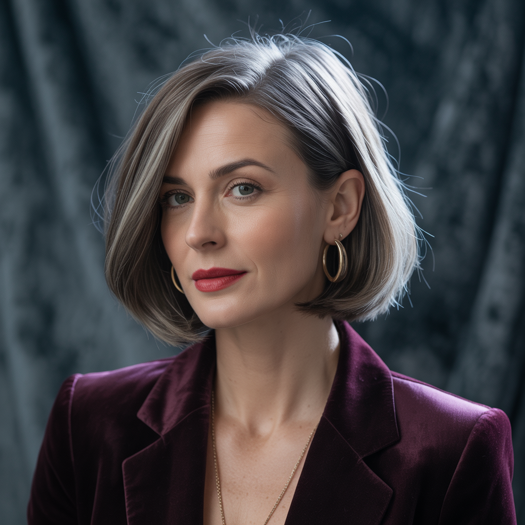 short hairstyles for women over 40