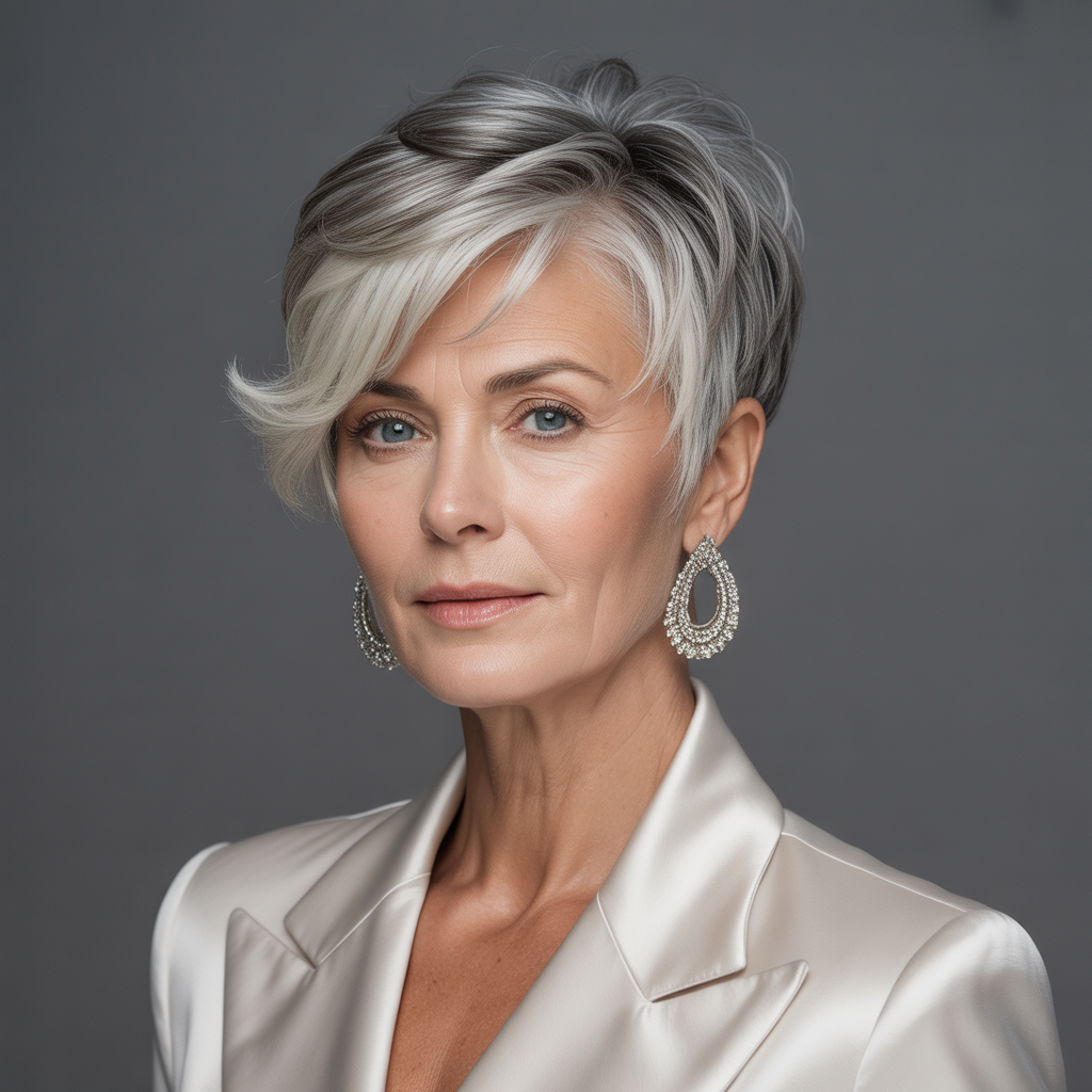 short hairstyles for women over 40