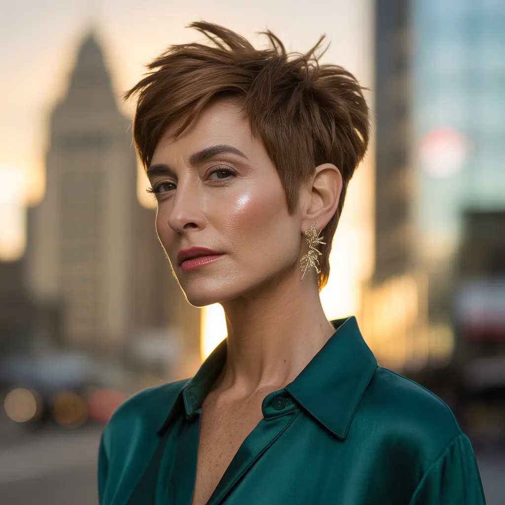 short hairstyles for women over 40