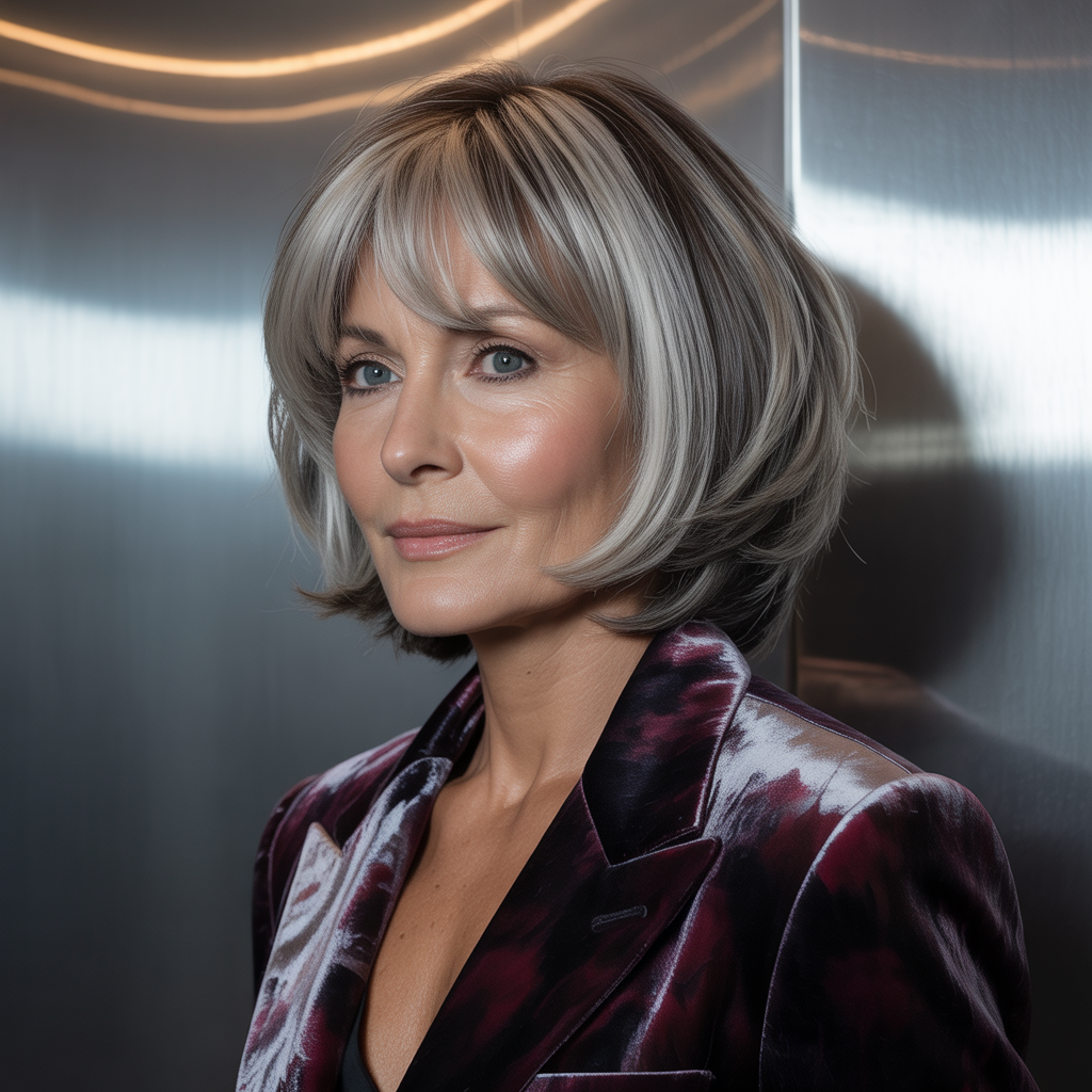 short hairstyles for women over 40