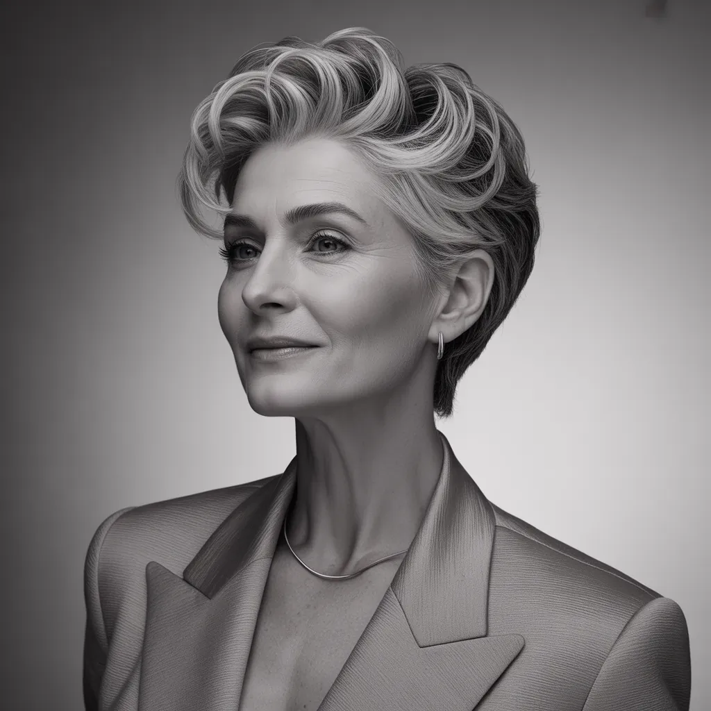 short hairstyles for women over 40