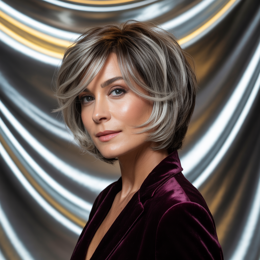 short hairstyles for women over 40