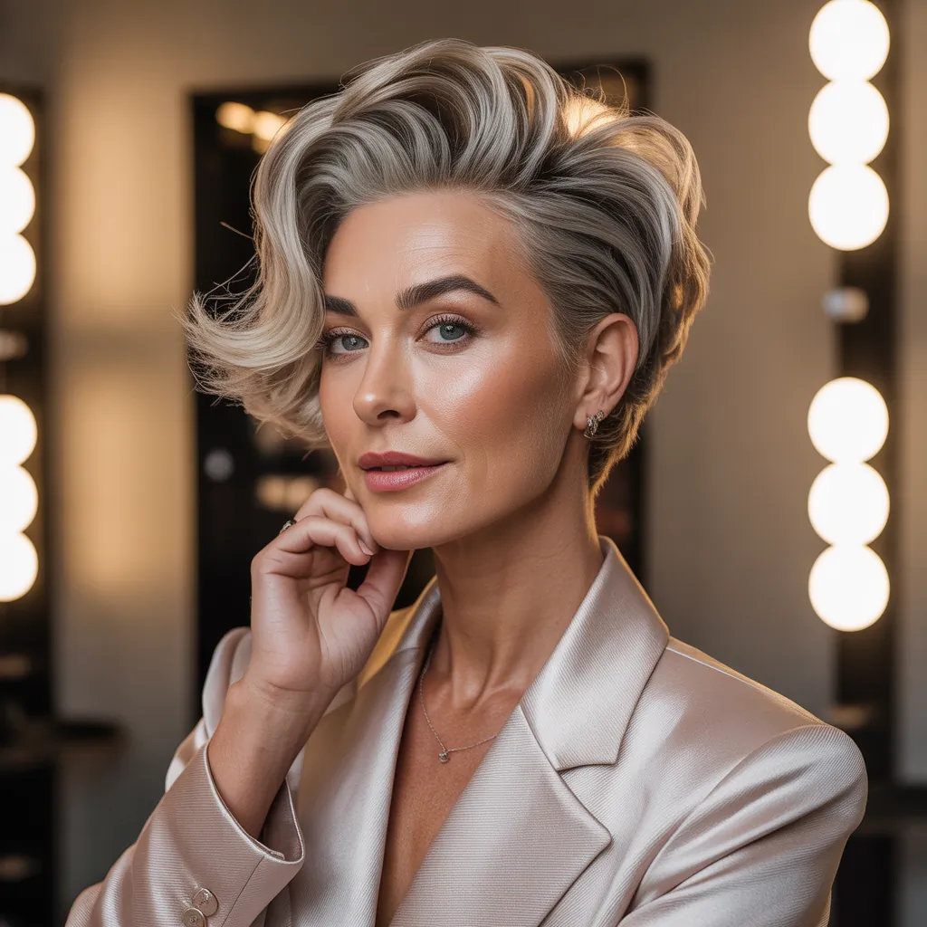 short hairstyles for women over 40