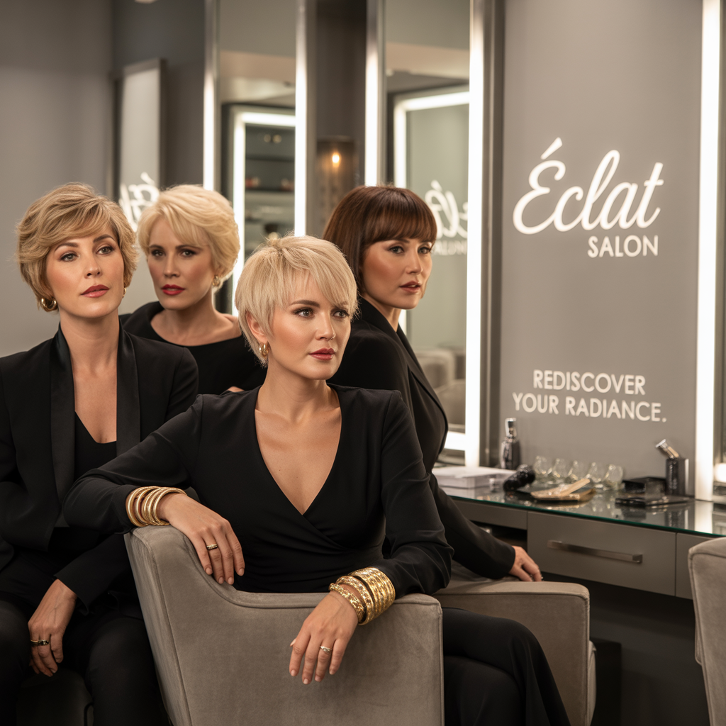 short hairstyles for women over 40