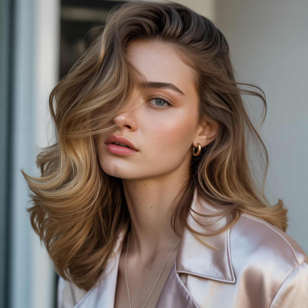short layers on long hair