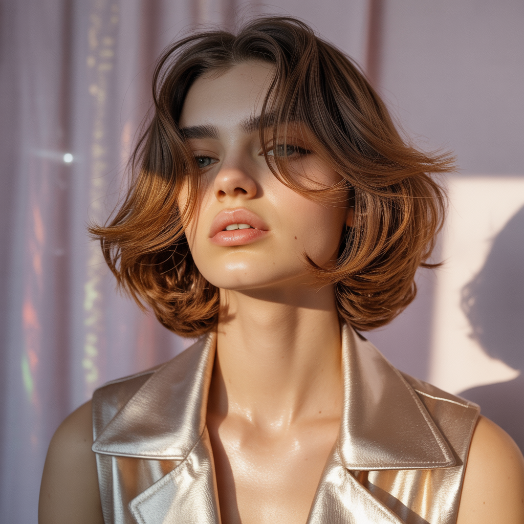 short layers on long hair