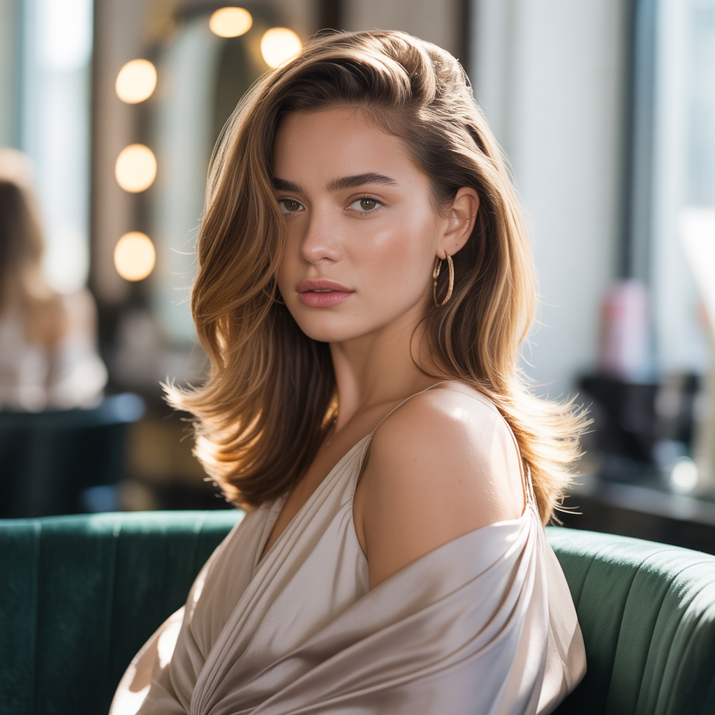 short layers on long hair
