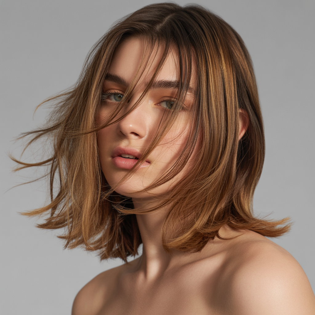 short layers on long hair