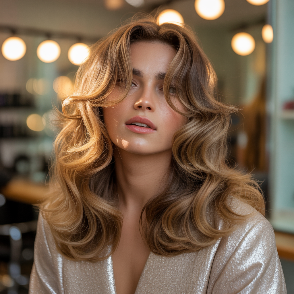 short layers on long hair