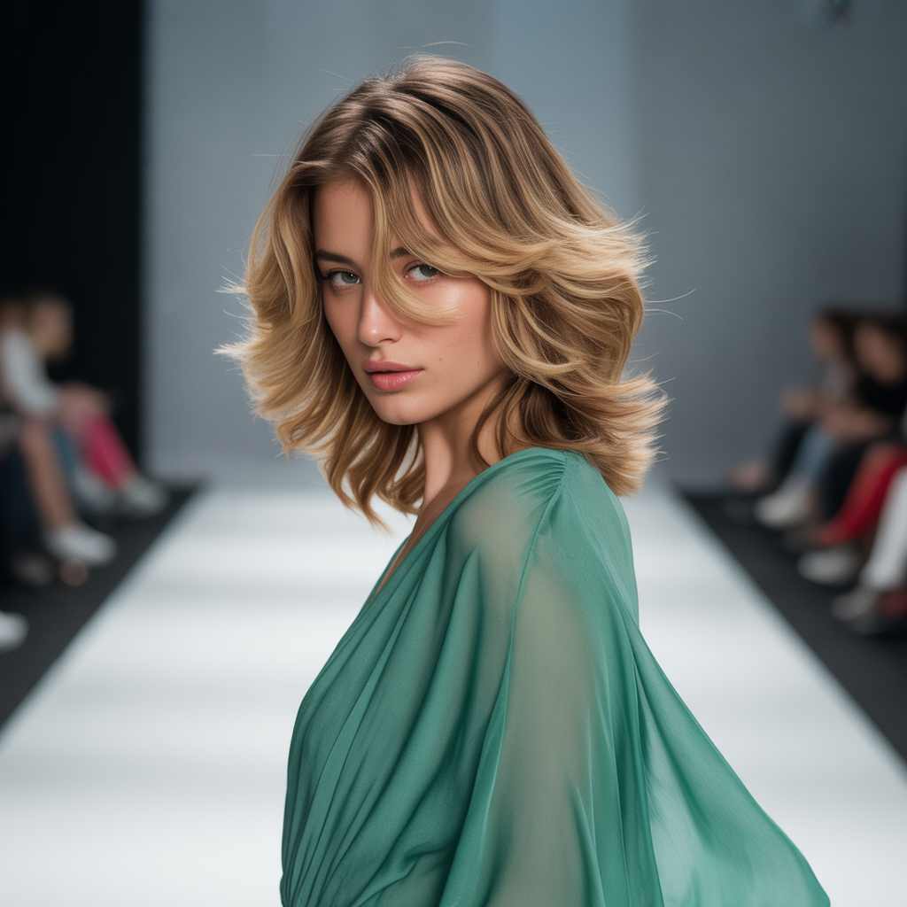 short layers on long hair