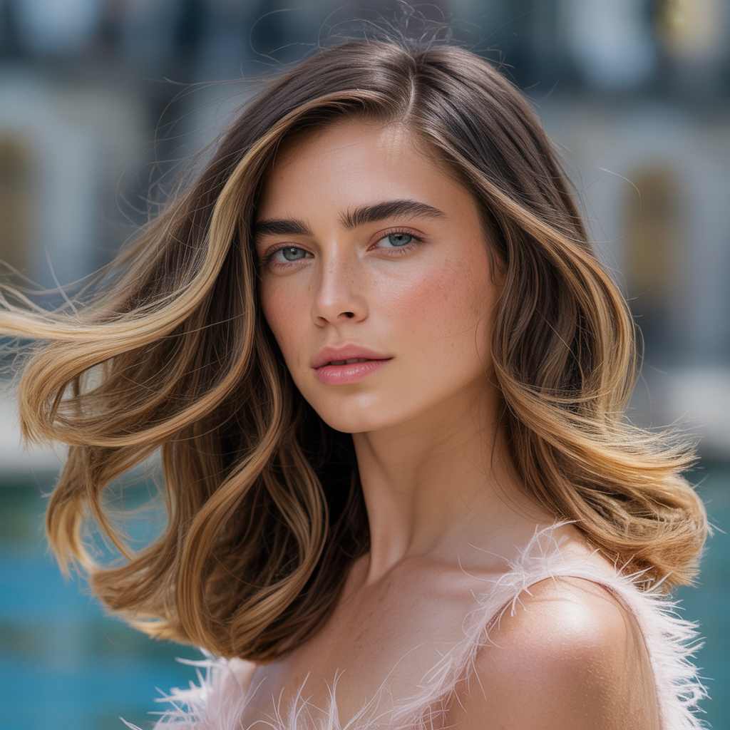 short layers on long hair