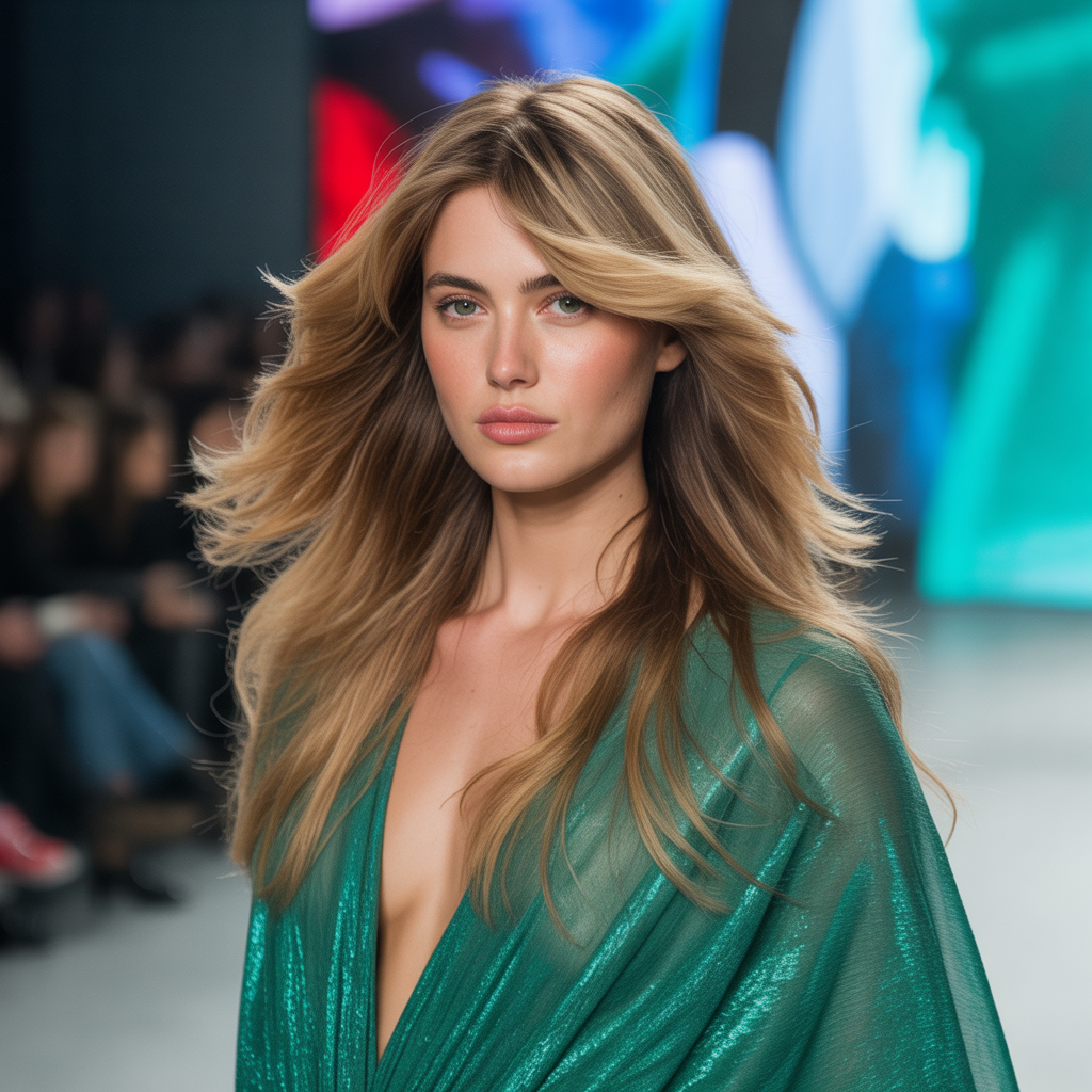 short layers on long hair