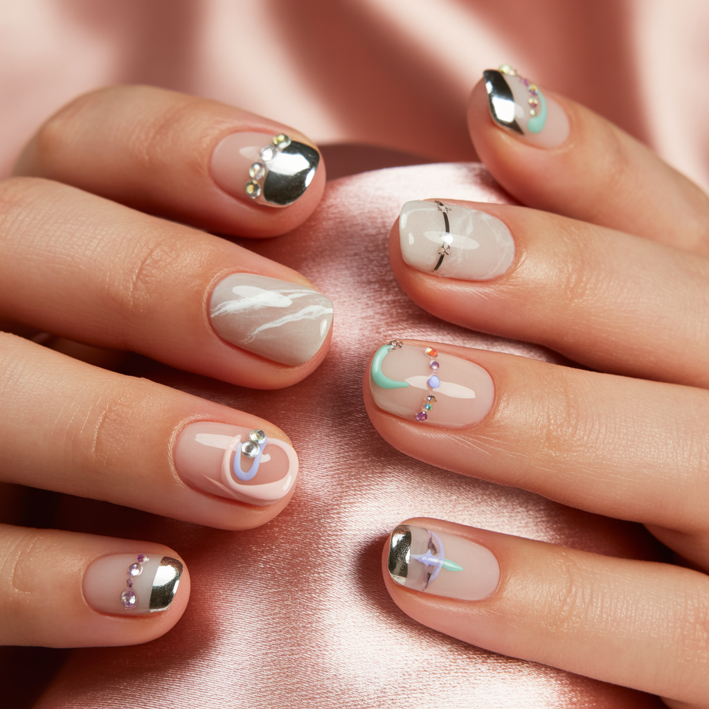 short nail style ideas