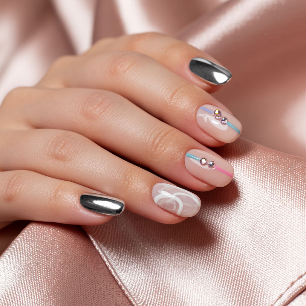 short nail style ideas