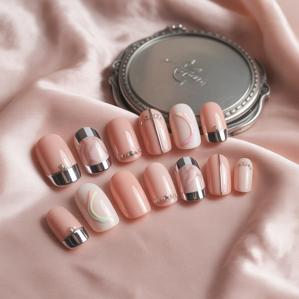 short nail style ideas