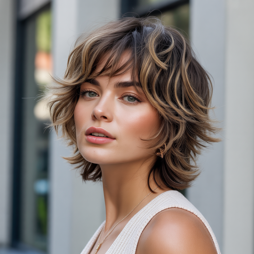short shag haircuts