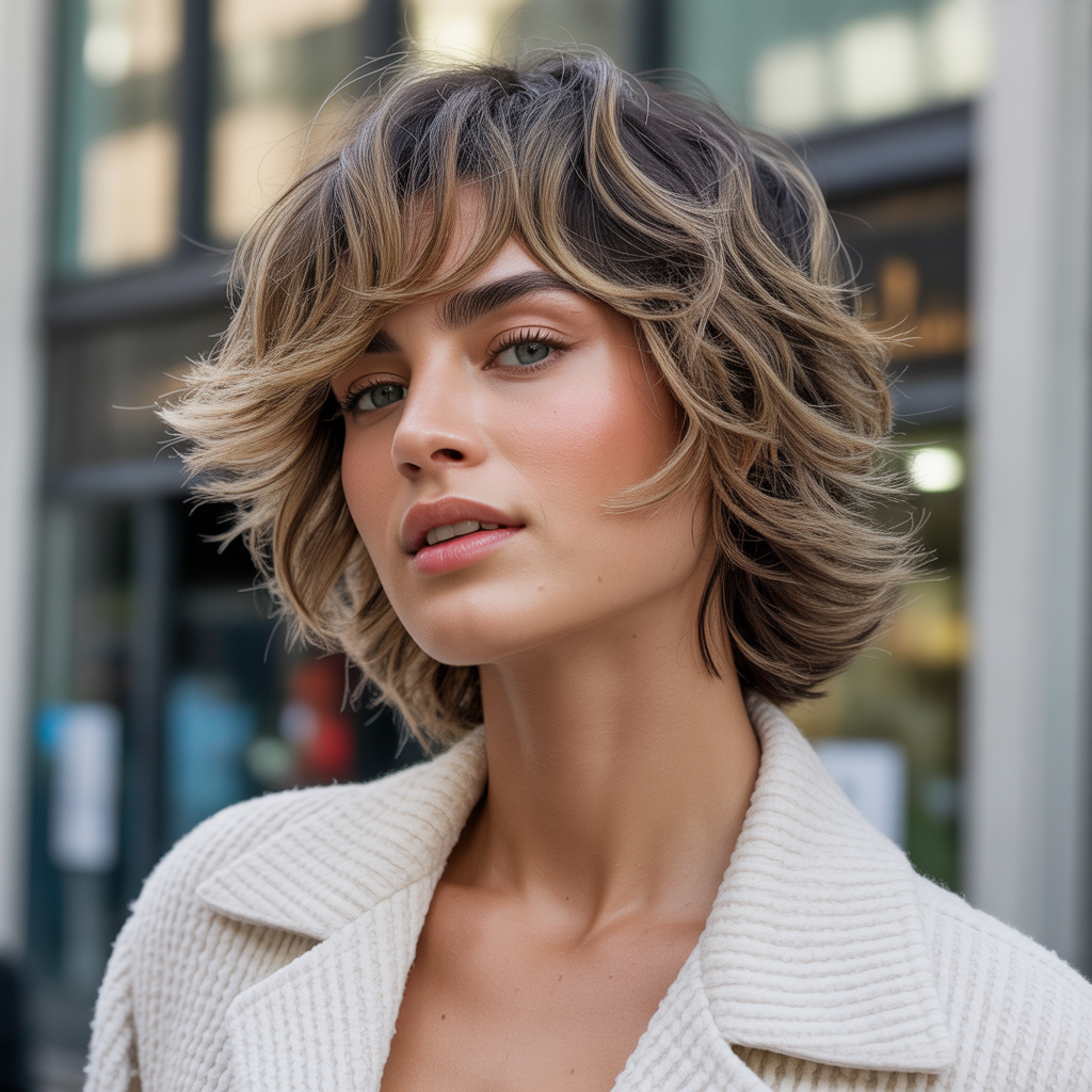 short shag haircuts