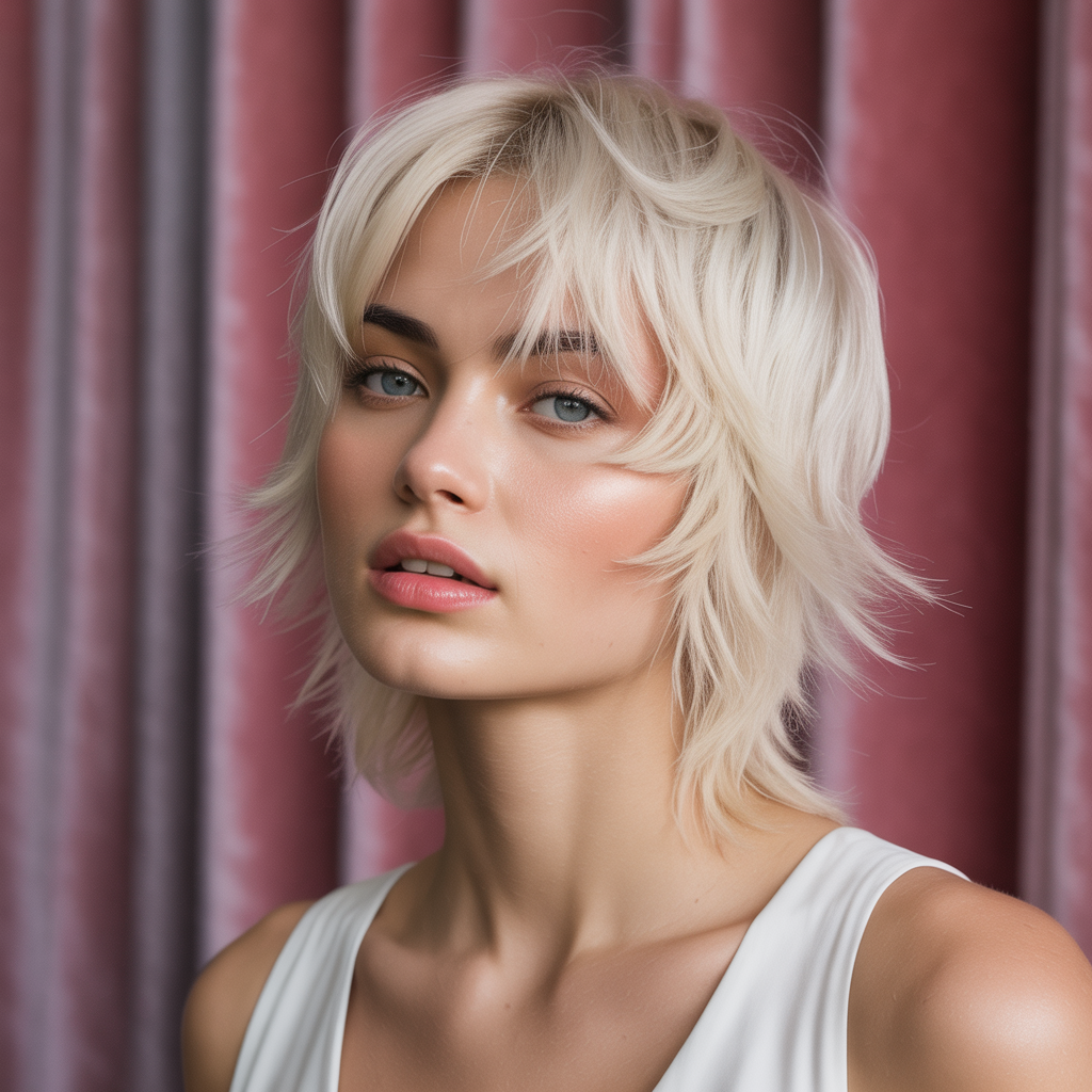 short shag styles for fine hair