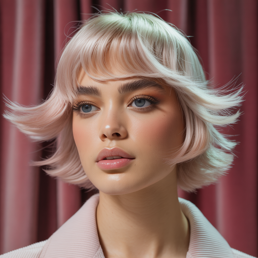 short shag styles for fine hair