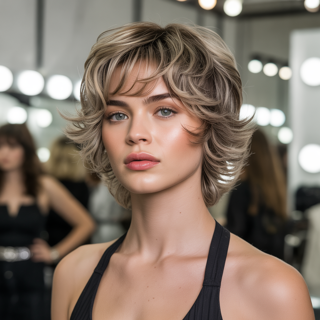 short shag styles for fine hair