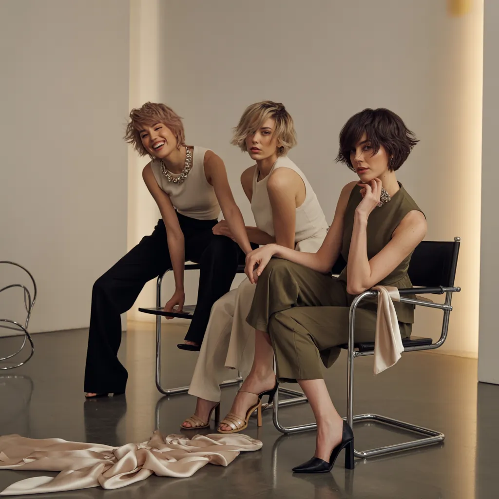 short shag styles for fine hair