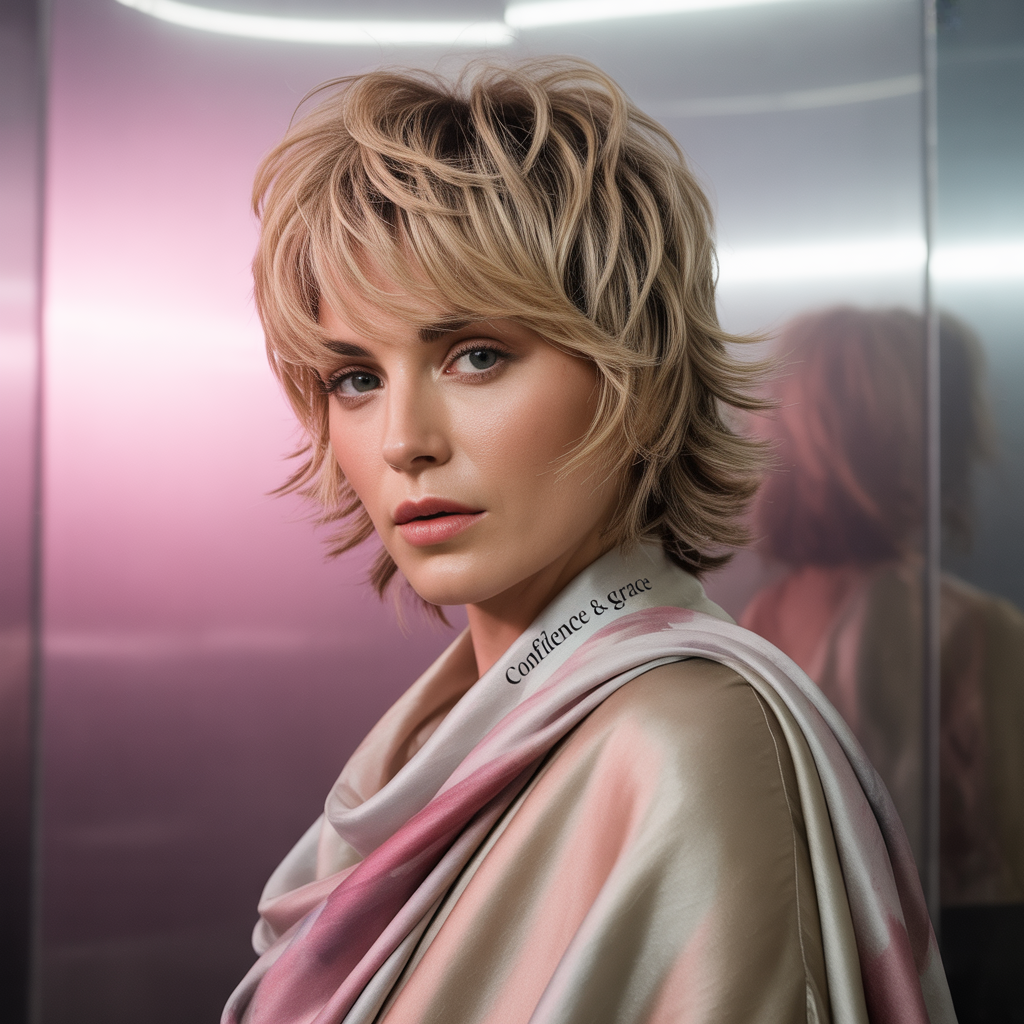 short shag styles for fine hair