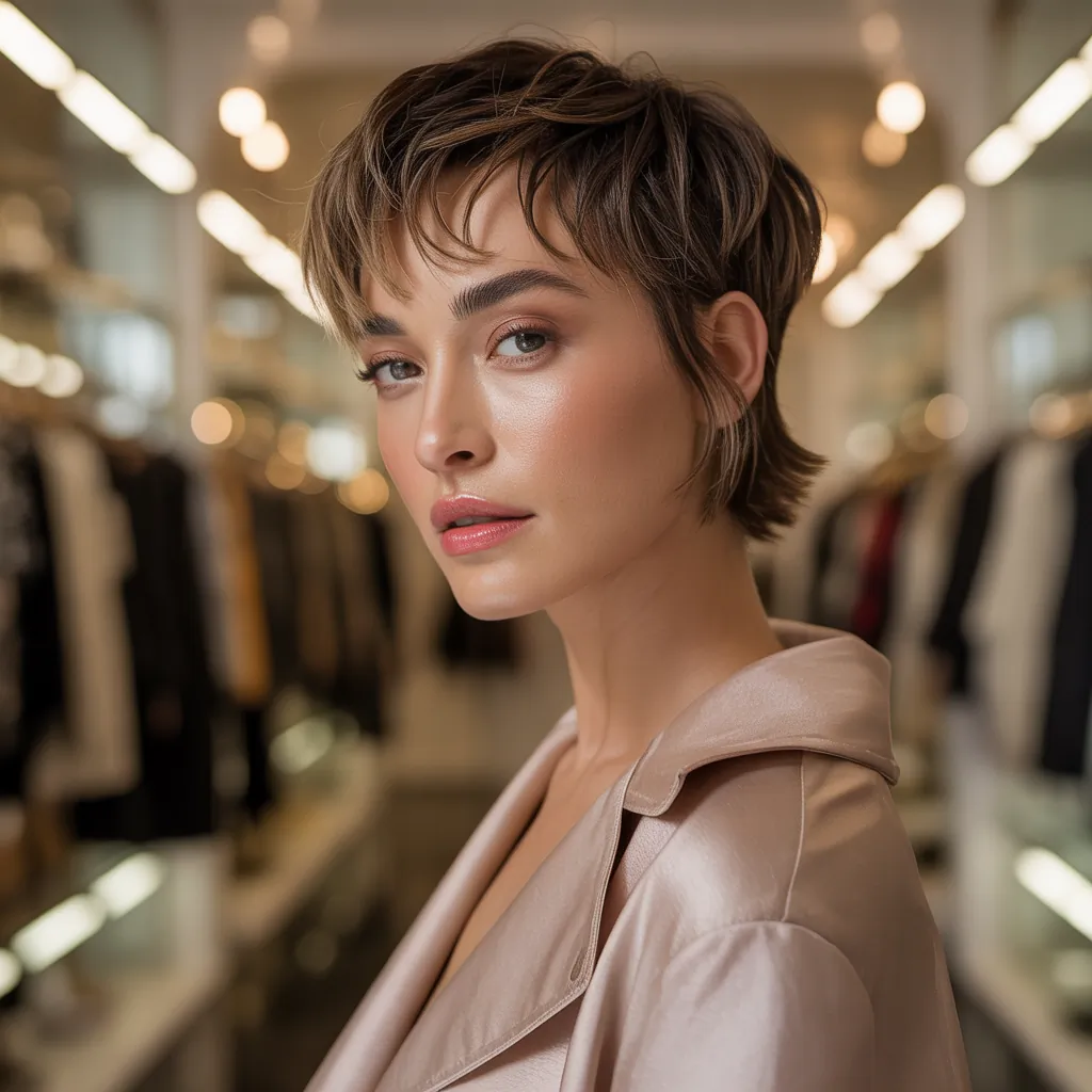 short shag styles for fine hair