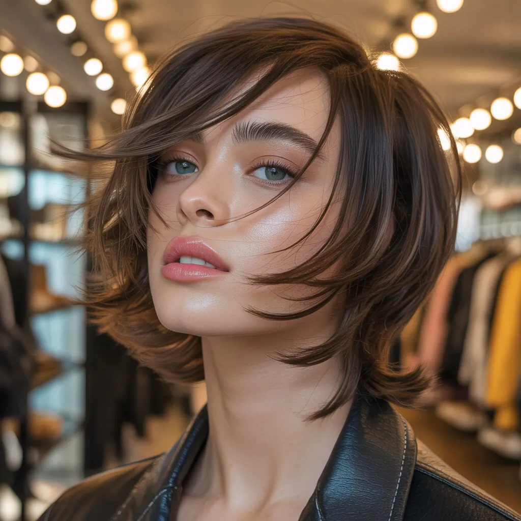 short shag styles for fine hair